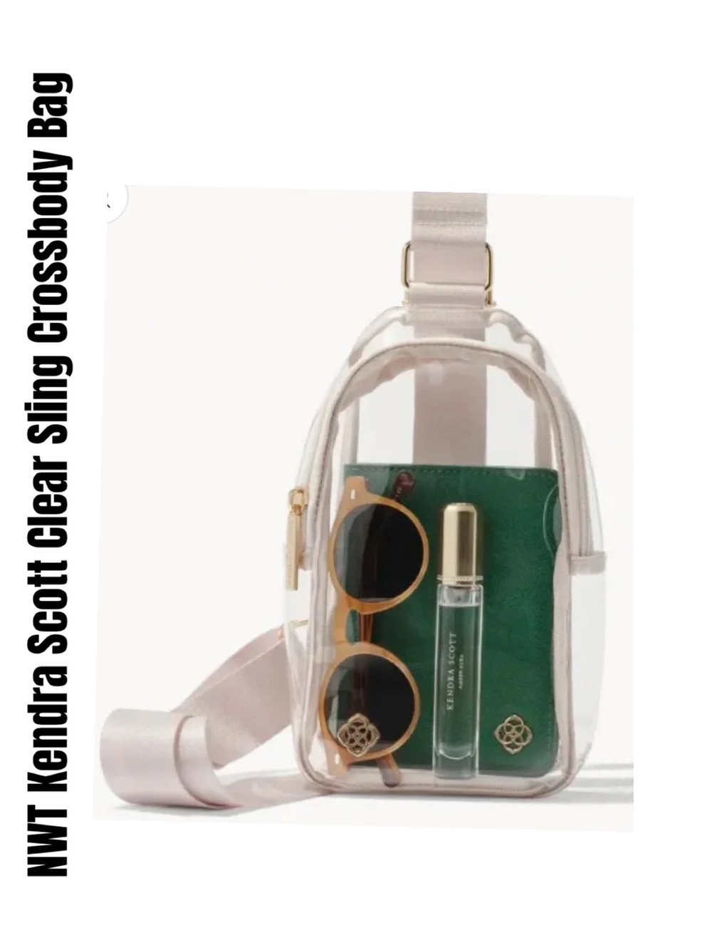 Kendra Scott Clear Sling Crossbody Bag